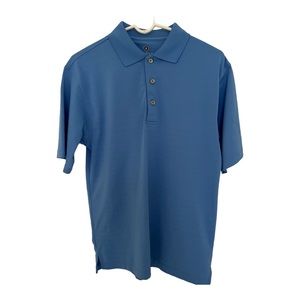 Pro Tour Cool Play Men’s Blue Golf Polo Shirt Size Small